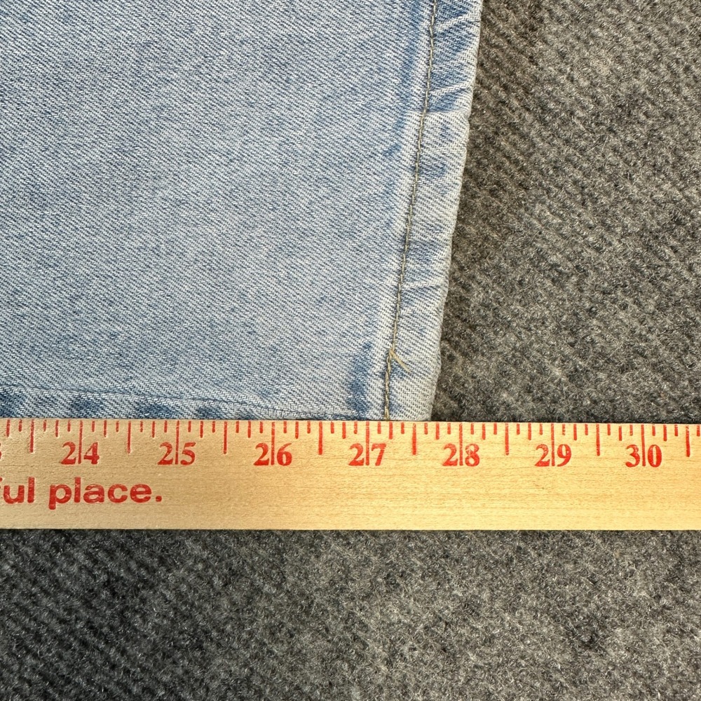 Altar'd State Light Wash Utility Carpenter Jeans Size 29 ALT-W3529 High Rise - Picture 11 of 12